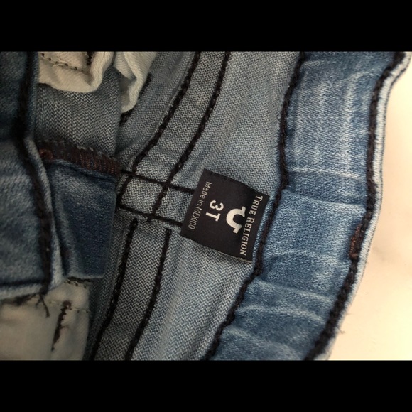 KIDS size 3T TRUE RELIGION jeans - Picture 3 of 3